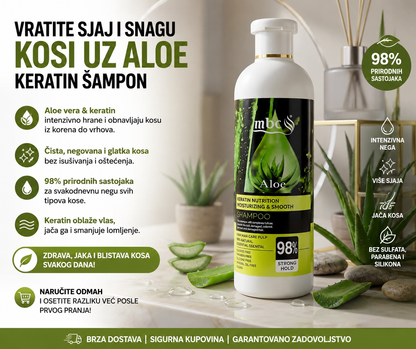 Probudite uspavane folikule - Keratin Šampon 500ml